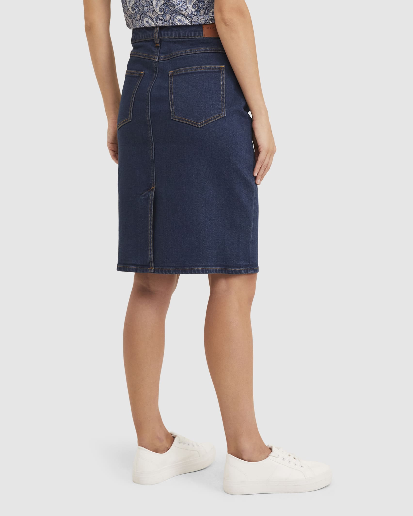 Brodie Denim Skirt Sportscraft