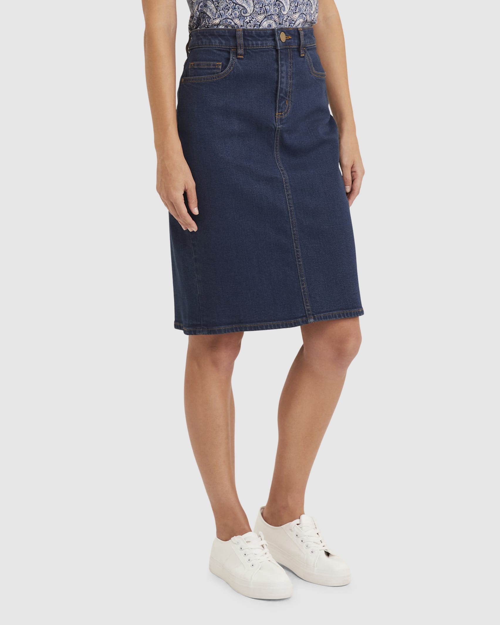 Brodie Denim Skirt Sportscraft