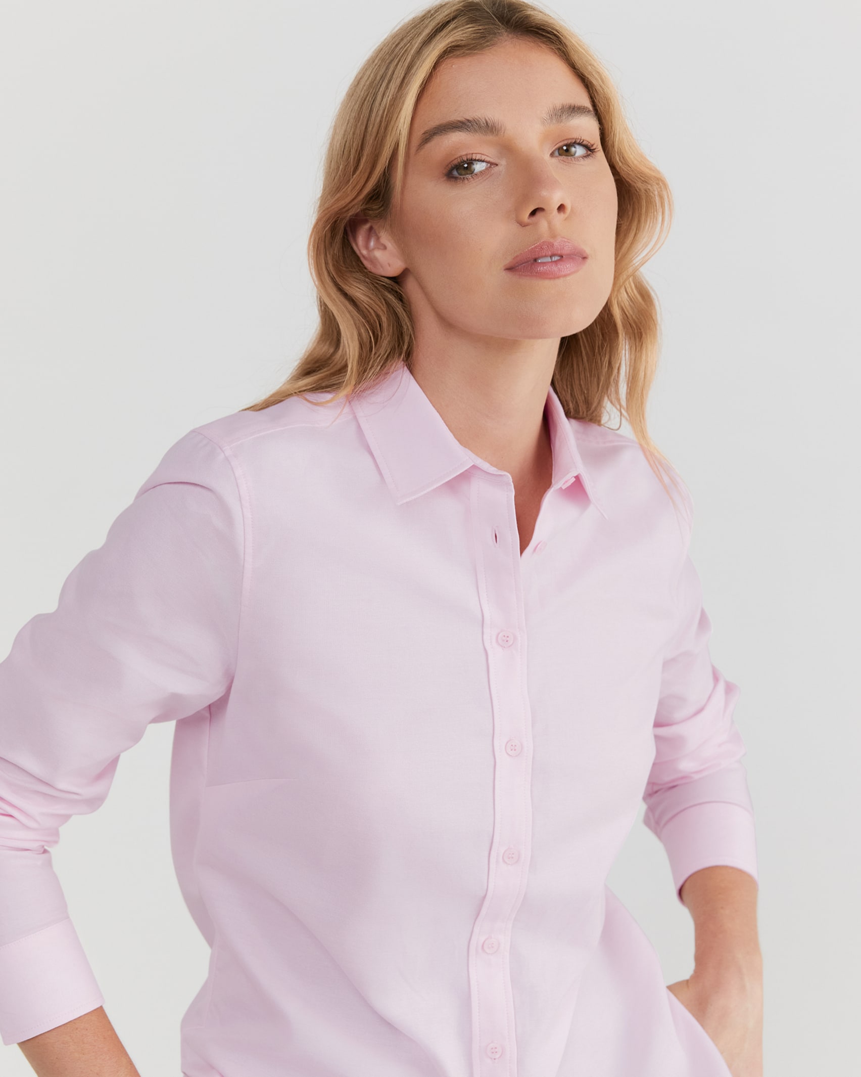 Alder Oxford Shirt in PINK