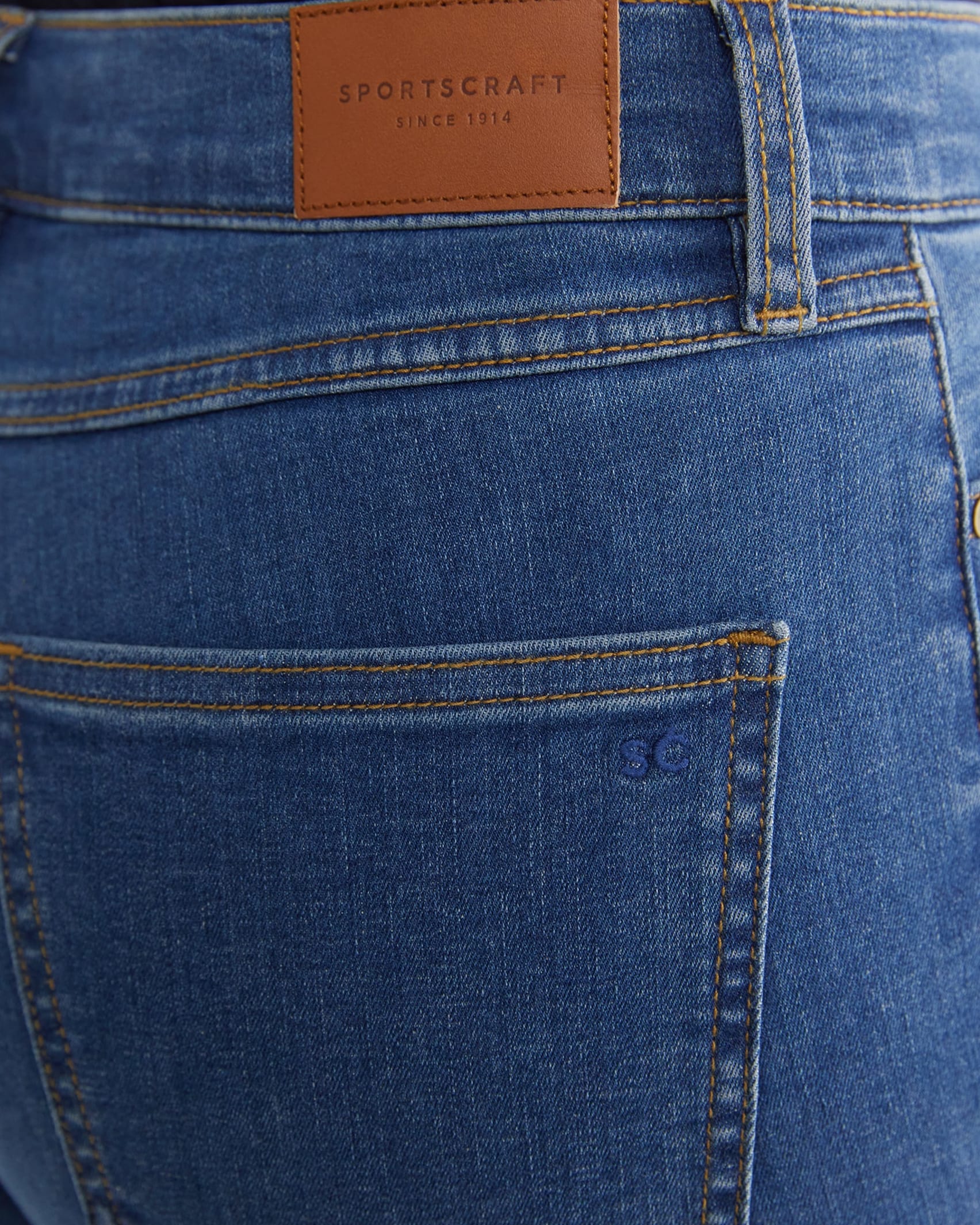Jackie Crop Jean in MID WASH