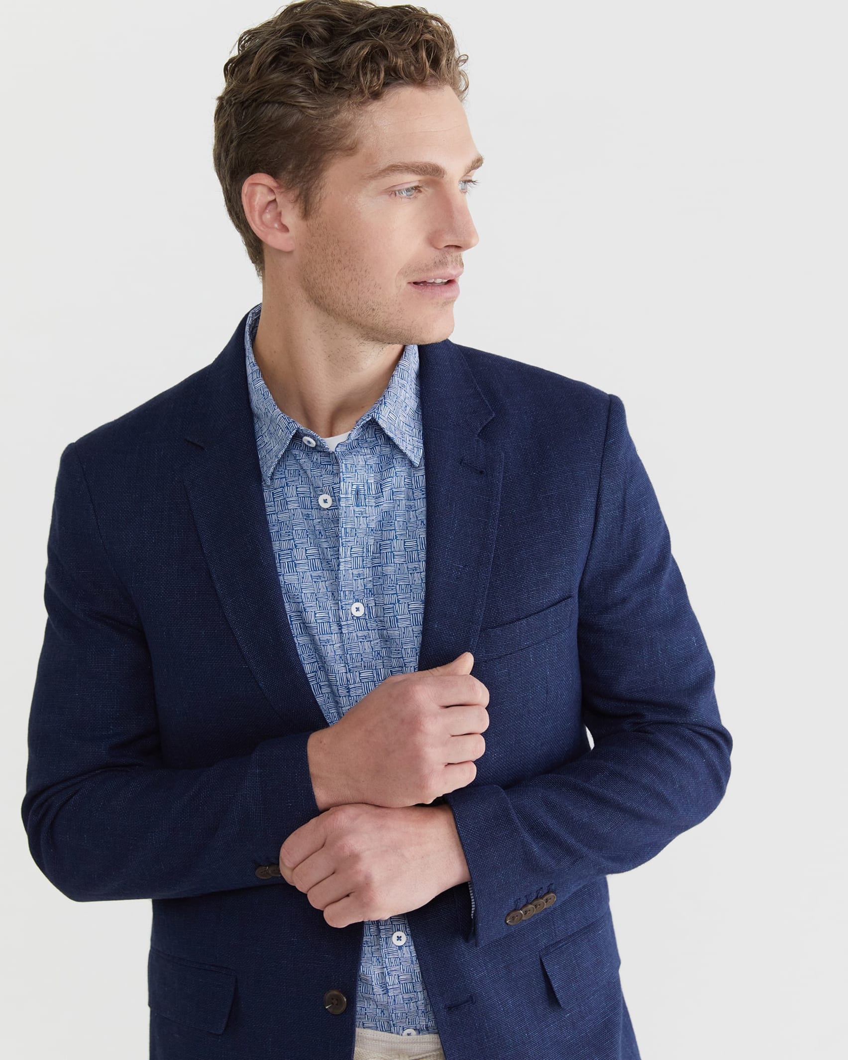 Greys Shirt in DELFT BLUE