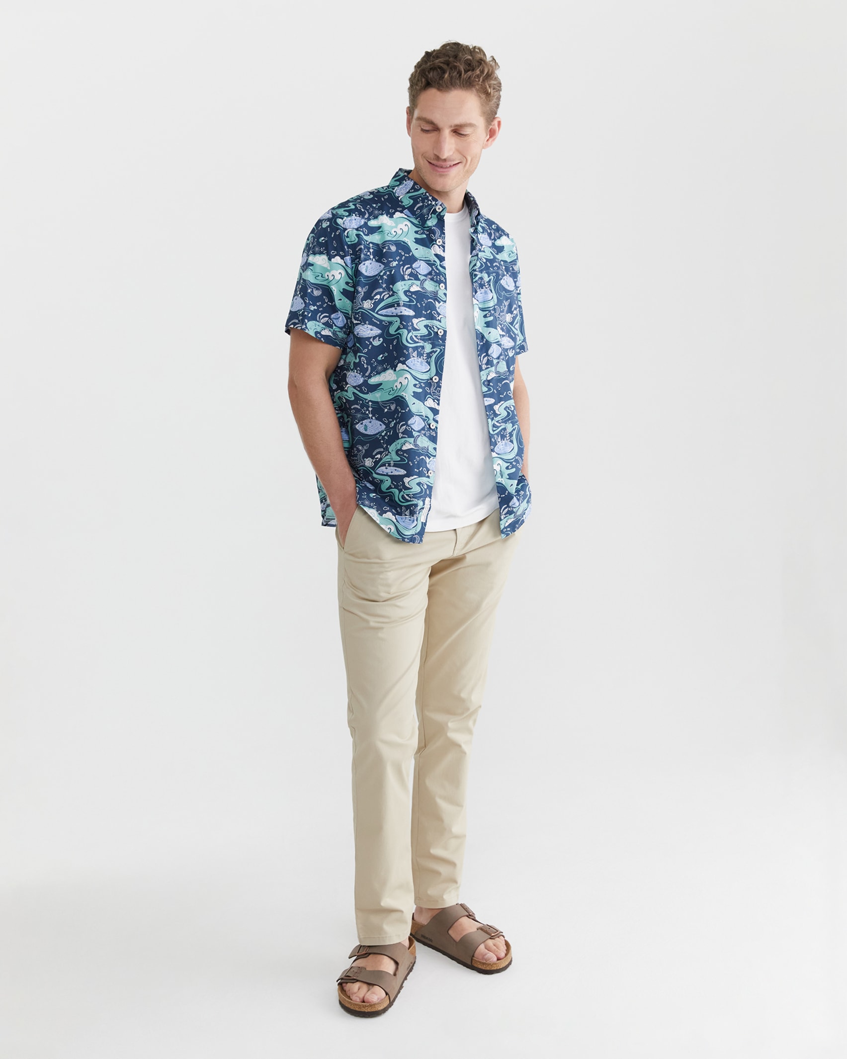 Era Liberty Regular Shirt in NAVY