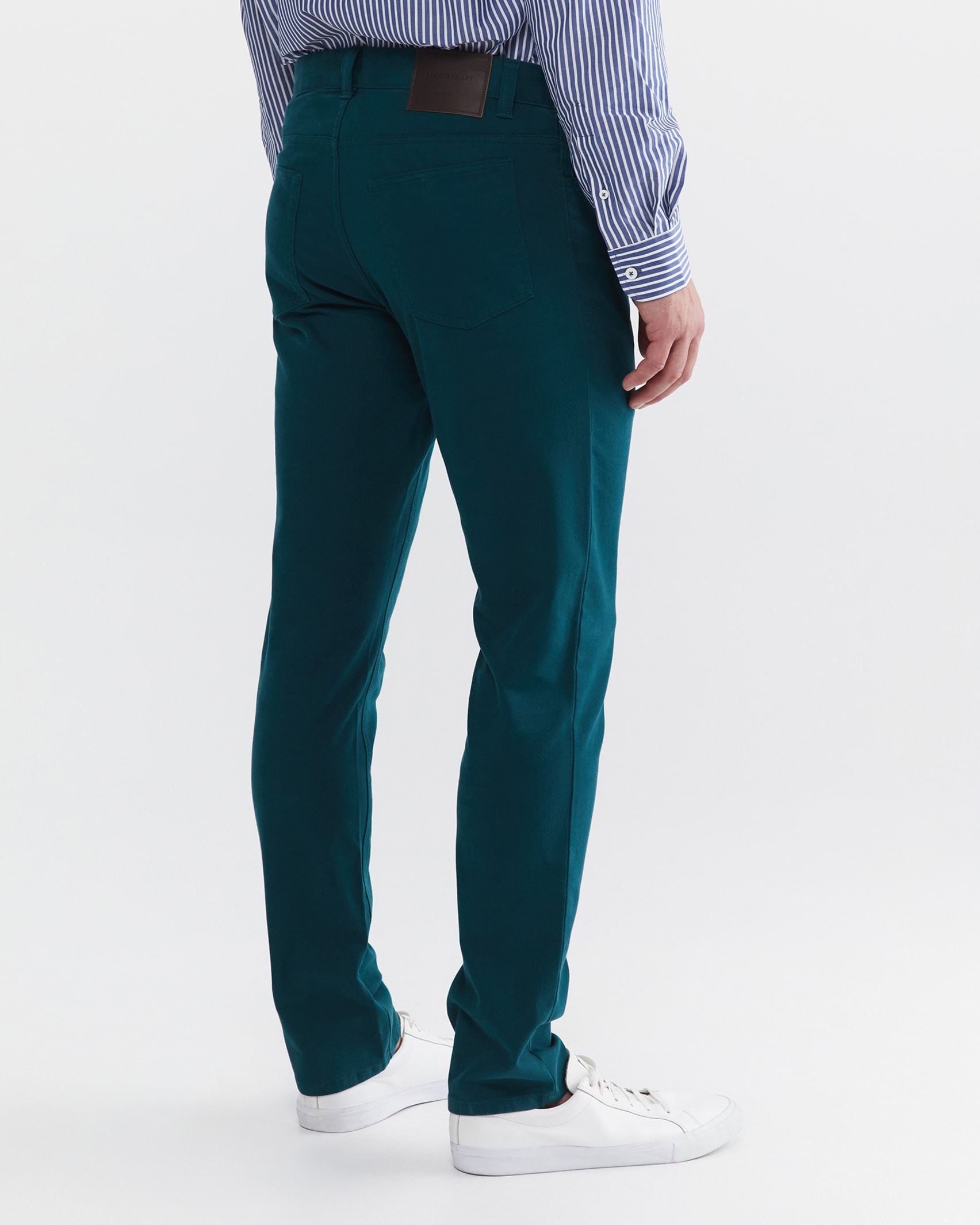 Tapered Bedford Jean in LAGOON