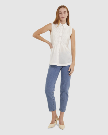 Varna Blouse in IVORY