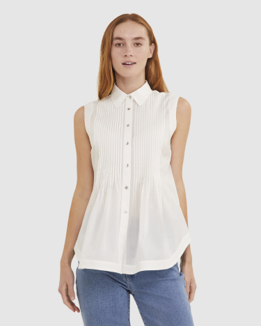 Varna Blouse in IVORY