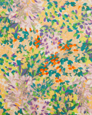 Florence Silk Scarf in PINK MULTI