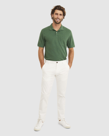 Smith Chino Tapered in WHITE