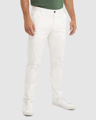 Smith Chino Tapered in WHITE