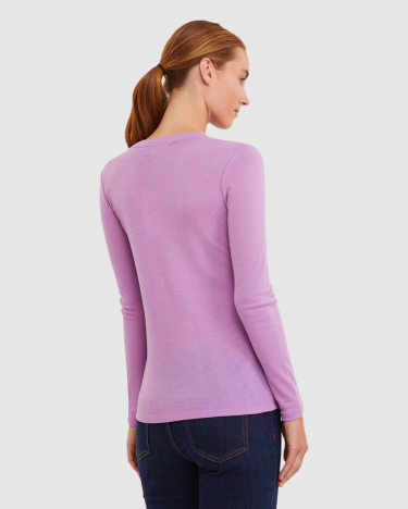 Addison Baby Wool Top in LILAC