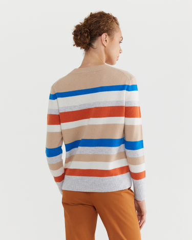 Sunshine Stripe Sweater in MULTI