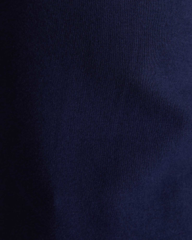 Heidi Long Sleeve Rib Tee in NAVY