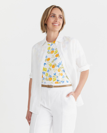 Citron Magic Tee in MULTI WHITE