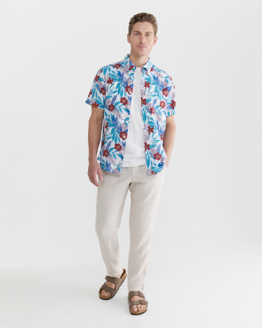 Ace Regular Shirt in WHITE