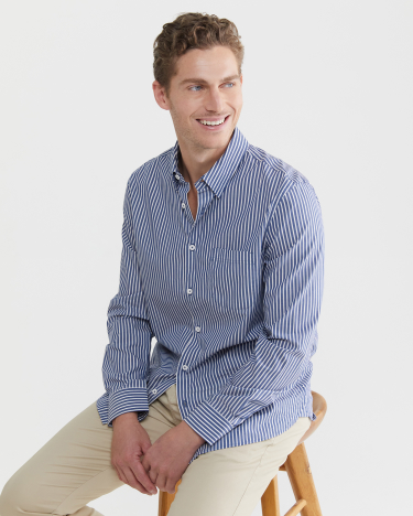 Watta Regular Shirt in BLUE MULTI