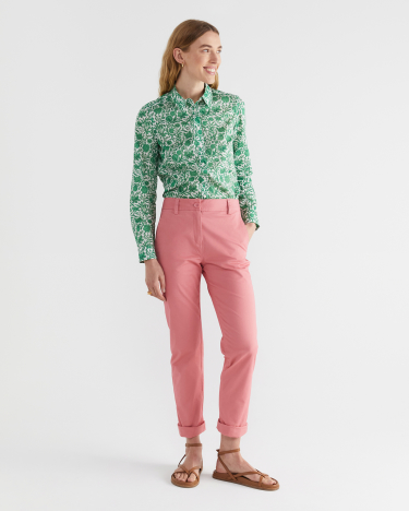 Laura Relaxed Chino in BLOSSOM