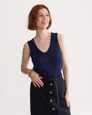 Rosa Skirt in CLASSIC NAVY