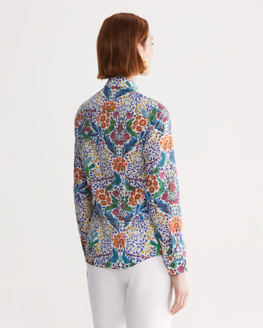 Elm Liberty Shirt in MULTI WHITE