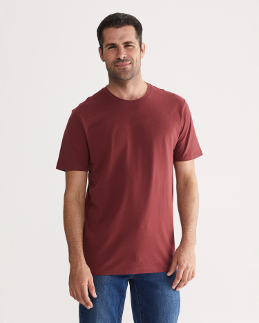 Supersoft Tee in WINE