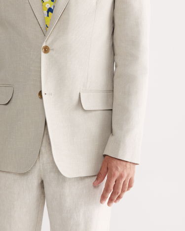 Clavelli Item Blazer in SAND