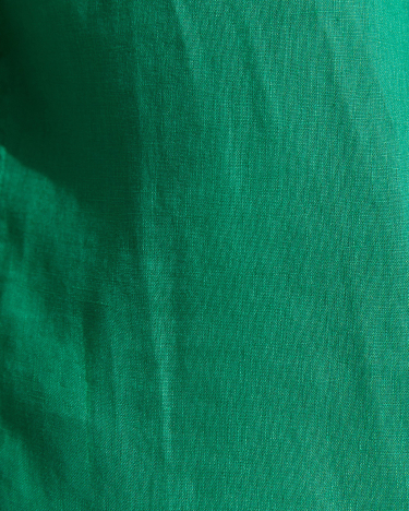 Linen Short Sleeve Shirt in JUNGLE