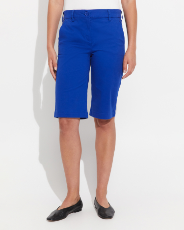 Laura Chino Short in COBALT