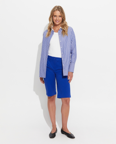 Laura Chino Short in COBALT