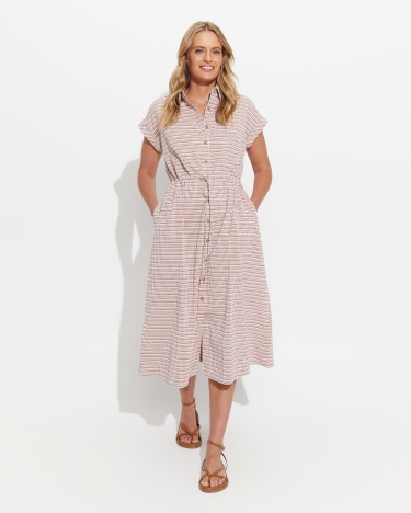 Alex Check Dress in CHECK