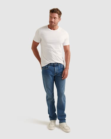 Grayson Straight Jean in LIGHT WASH