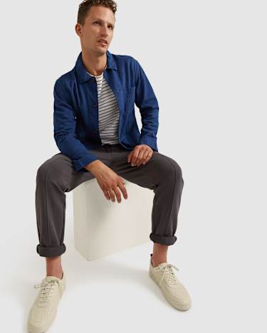 Brigg Jacket in BLUE BOTTLE
