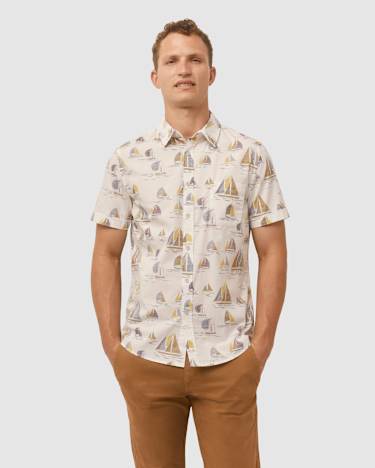 Sea Shirt in MULTI WHITE