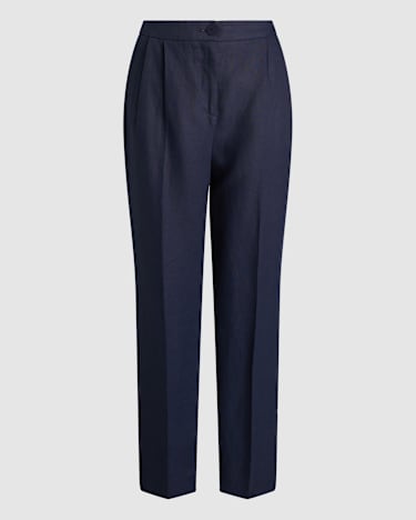 Linen Pant in NAVY