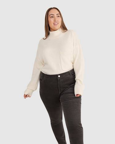 Cord Jean in CHARCOAL