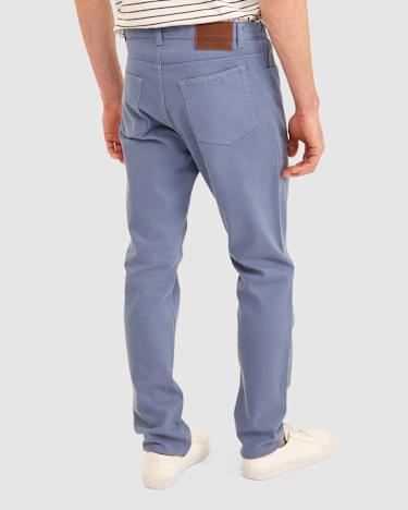 Tapered Bedford Jean in AGED BLUE