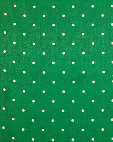 Spot Silk Scarf in GREEN