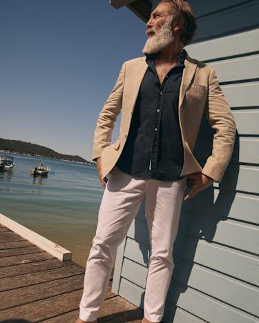 Smith Chino Tapered in WHITE