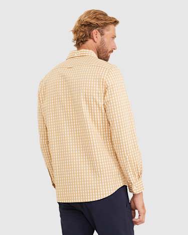 Newcombe Tapered Shirt in LATTE