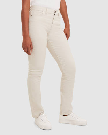 Lari Slim Jean in PUTTY