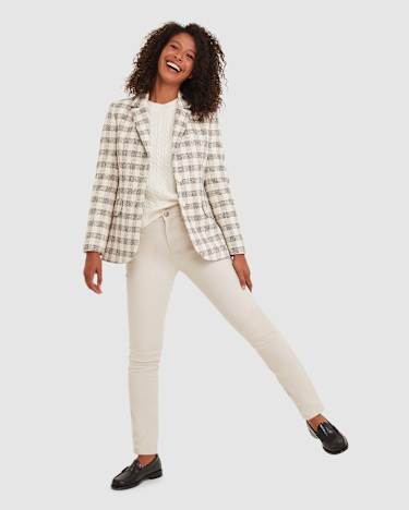 Lari Slim Jean in PUTTY