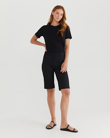 Eva Short in BLACK