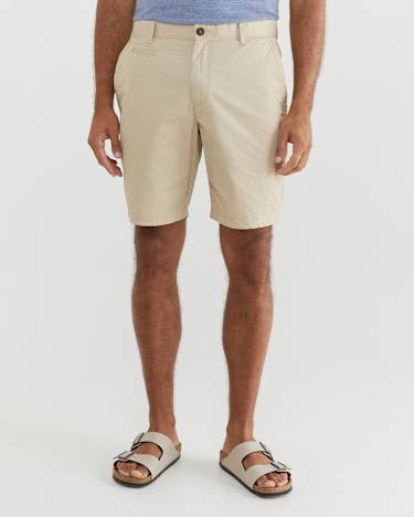 Classic Chino Short in LIMESTONE