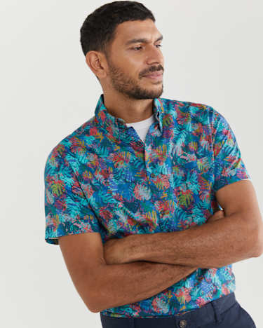 Adi Liberty Short Sleeve Shirt in MULTI