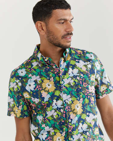 Amor Liberty Short Sleeve Shirt in MULTI