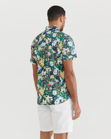 Amor Liberty Short Sleeve Shirt in MULTI