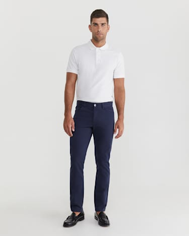 Pique Polo in WHITE