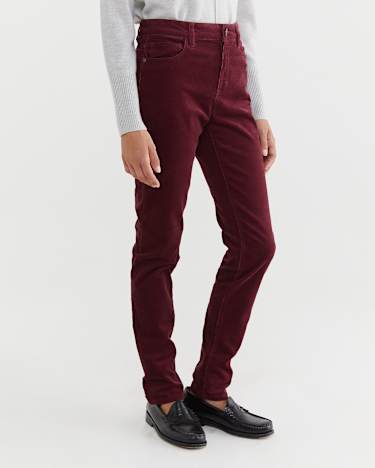 Cord Jean in PLUM