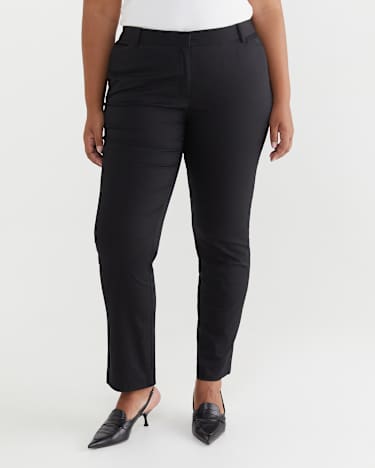 Eva Full Length Pant in BLACK