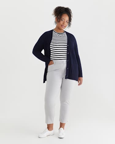 The Perfect T-Shirt in NAVY/WHITE