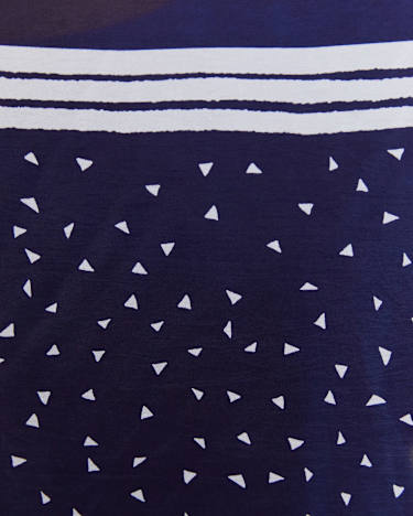 Bermuda Scarf in NAVY MULTI