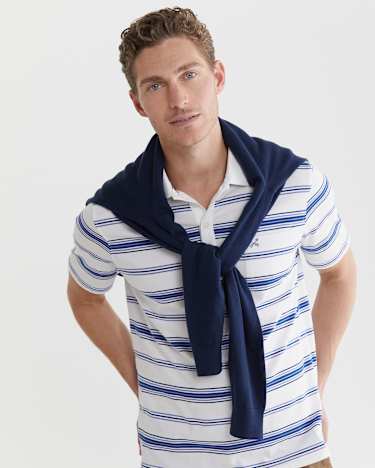 Par Polo in WHITE/MULTI
