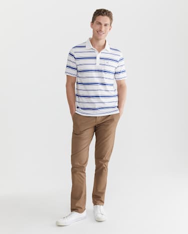 Par Polo in WHITE/MULTI